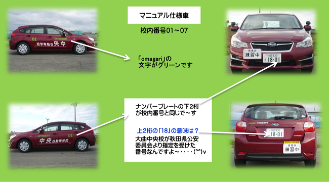 マニュアル仕様車